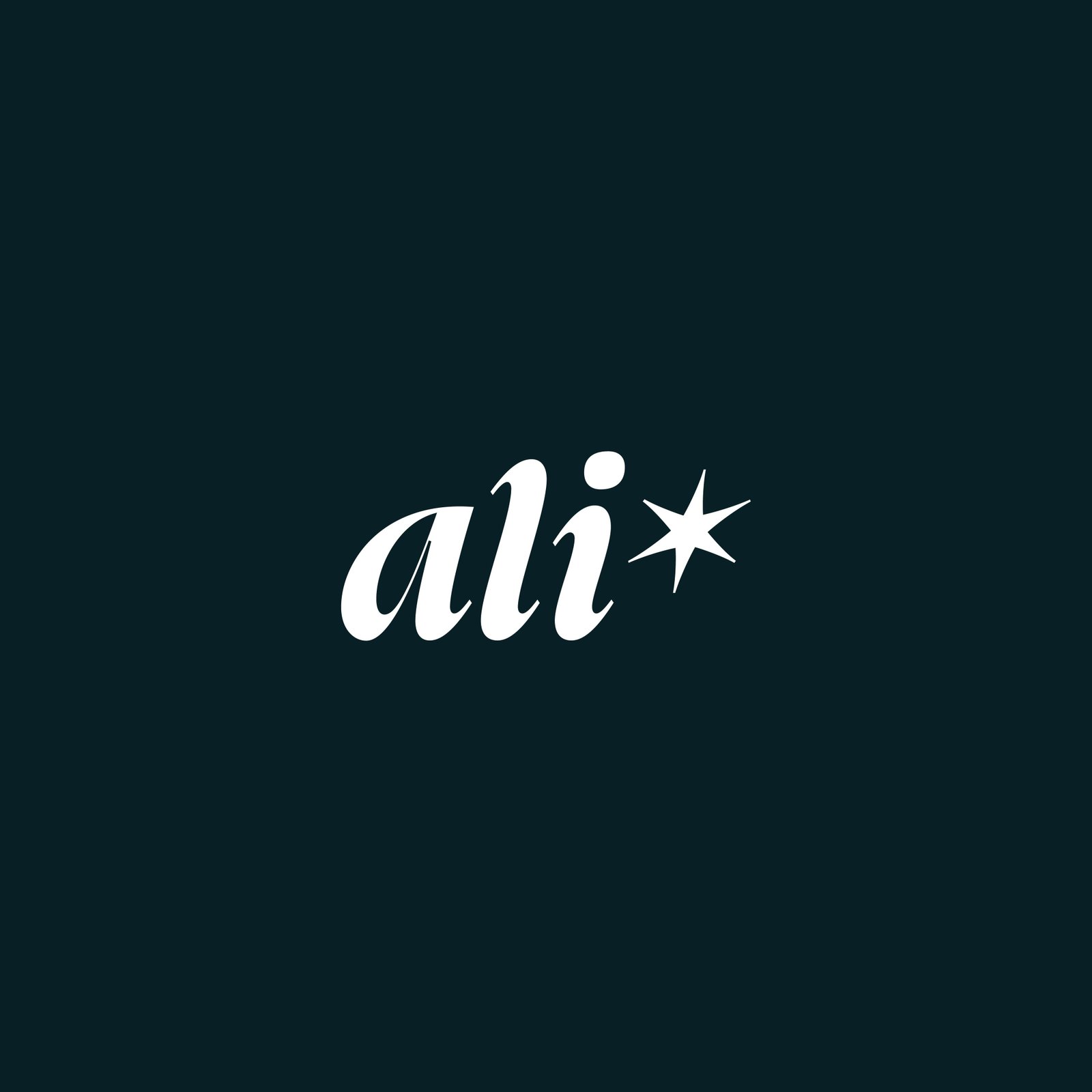 Ali logo su sfondo bianco - identità visiva AI per broker creditizi