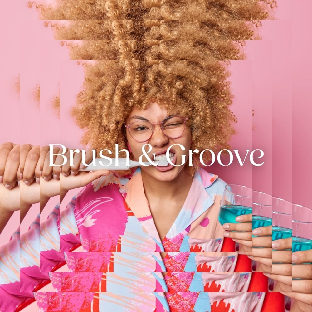 Design della playlist per Spotify Brush & Groove
