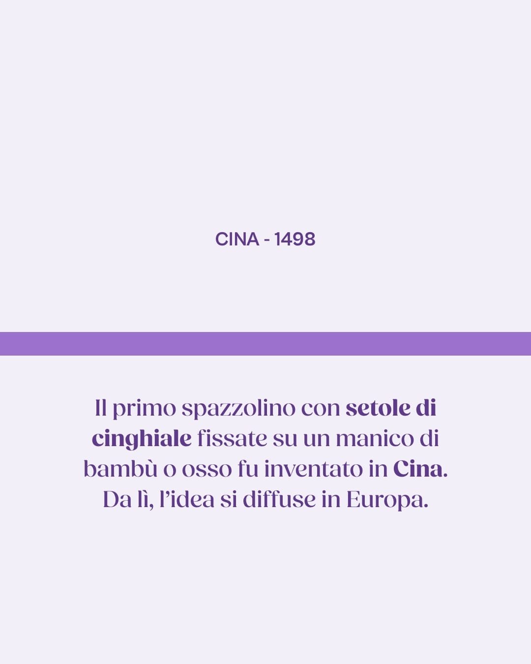 Storia dello spazzolino - parte 3